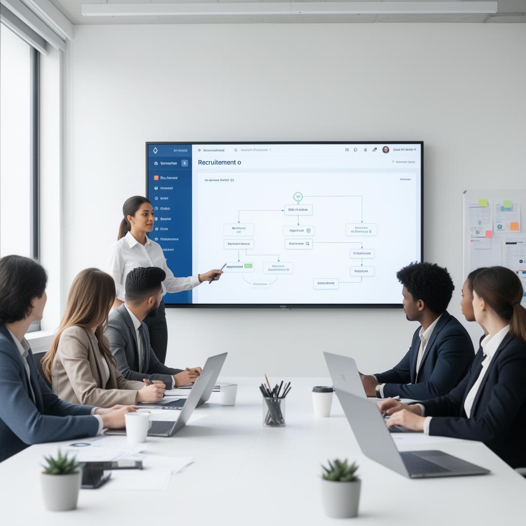 Team reviewing approvals